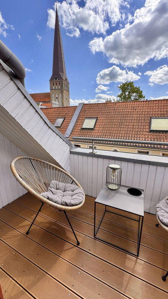 Traumhafte DG-Whg. in der Östlichen Altstadt, Erstbezug nach Renovierung + Süd Balkon