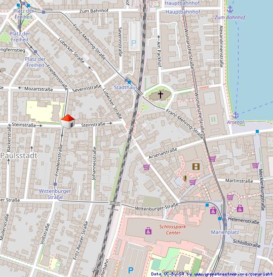 Dachgeschoßwohnung Schwerin - 3 Zimmer, 65 m&sup2;, 820&euro; | Angebot:25710738