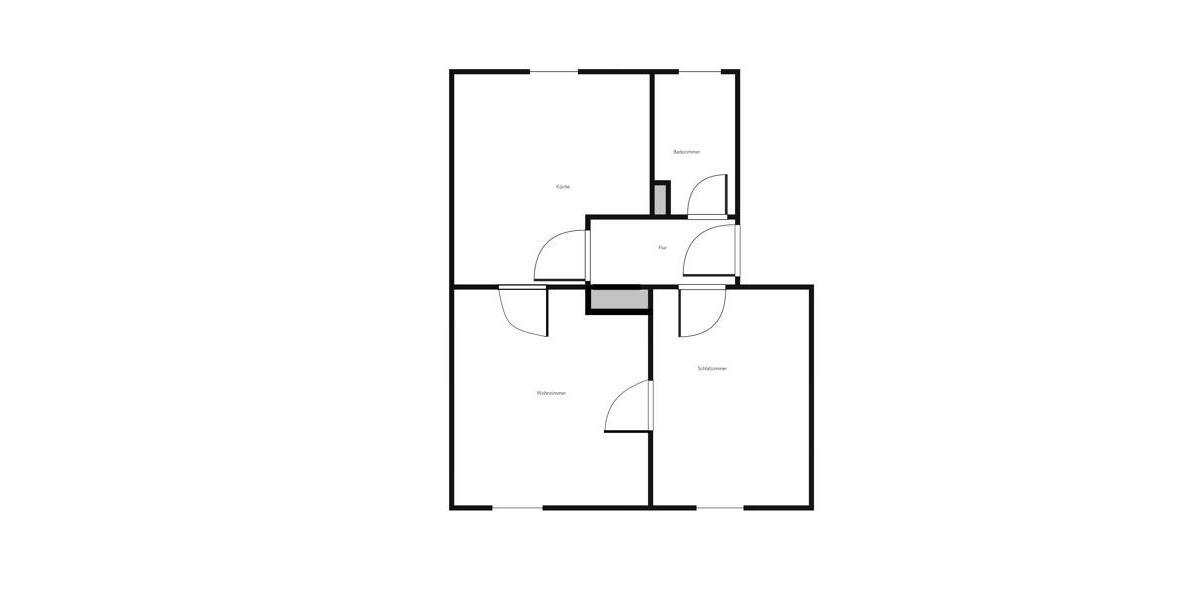 Erdgeschoßwohnung Kempten (Allgäu) - 2 Zimmer, 49 m&sup2;, 513&euro; | Angebot:25985014