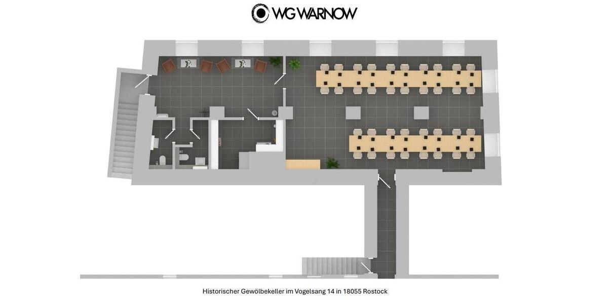 Etagenwohnung Rostock - 2 Zimmer, 118 m&sup2;, 453&euro; | Angebot:25655222