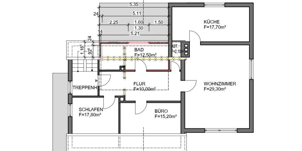 Etagenwohnung Freisen - 3 Zimmer, 95 m&sup2;, 695&euro; | Angebot:26641400