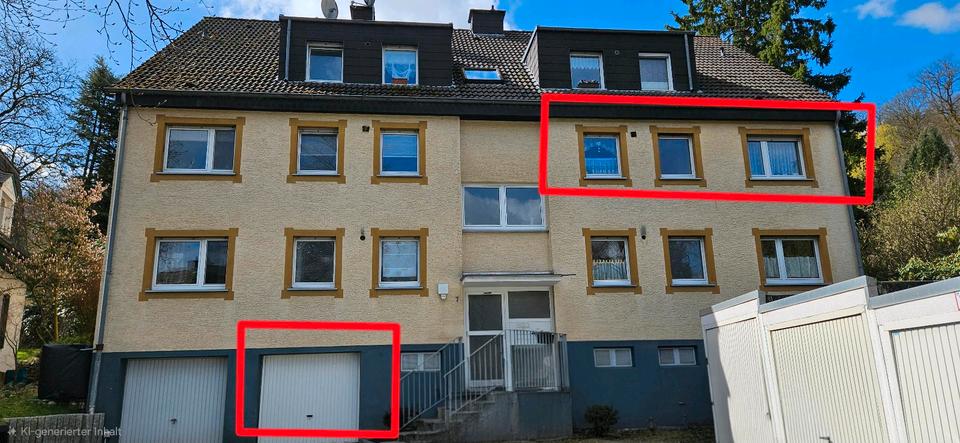 Etagenwohnung Hagen Hohenlimburg - 3 Zimmer, 87 m&sup2;, 1.050&euro; | Angebot:25961265