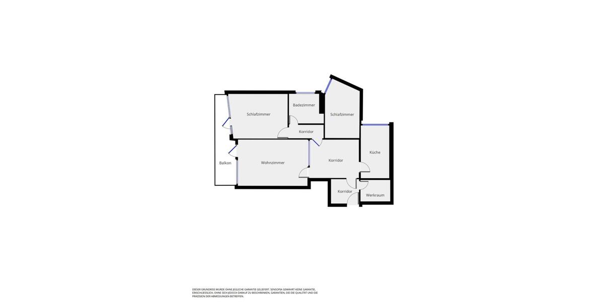 Etagenwohnung Mannheim Käfertal - 3 Zimmer, 82 m&sup2;, 847&euro; | Angebot:26278856