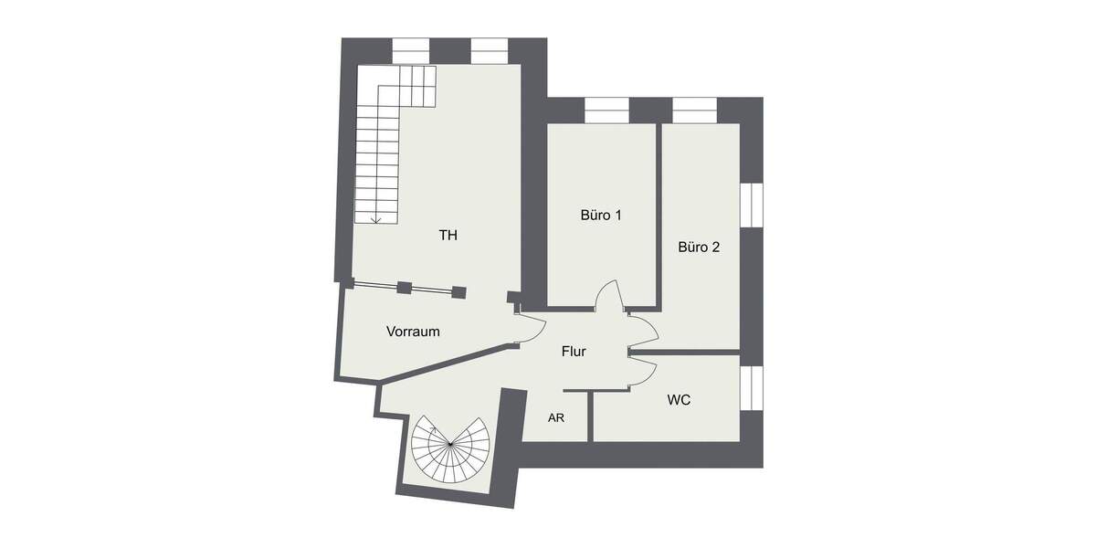 Moderne Büroflächen bis ca. 300 m² - Erstbezug nach Sanierung in der Amberger Altstadt zimmer