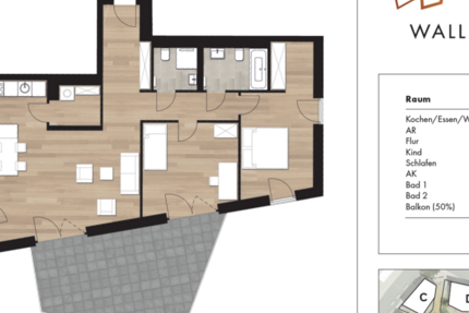 Wohnung Ratingen - 3 Zimmer, 115 m&sup2;, 1.795&euro; | Angebot:26080344
