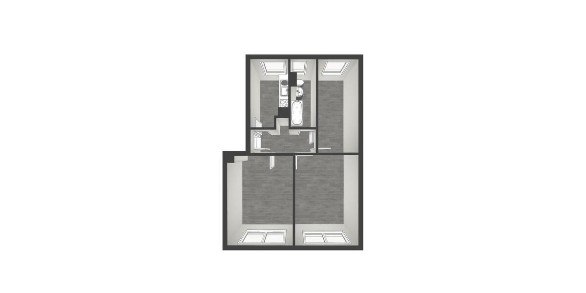 Etagenwohnung Hötensleben - 3 Zimmer, 54 m&sup2;, 183&euro; | Angebot:22644005