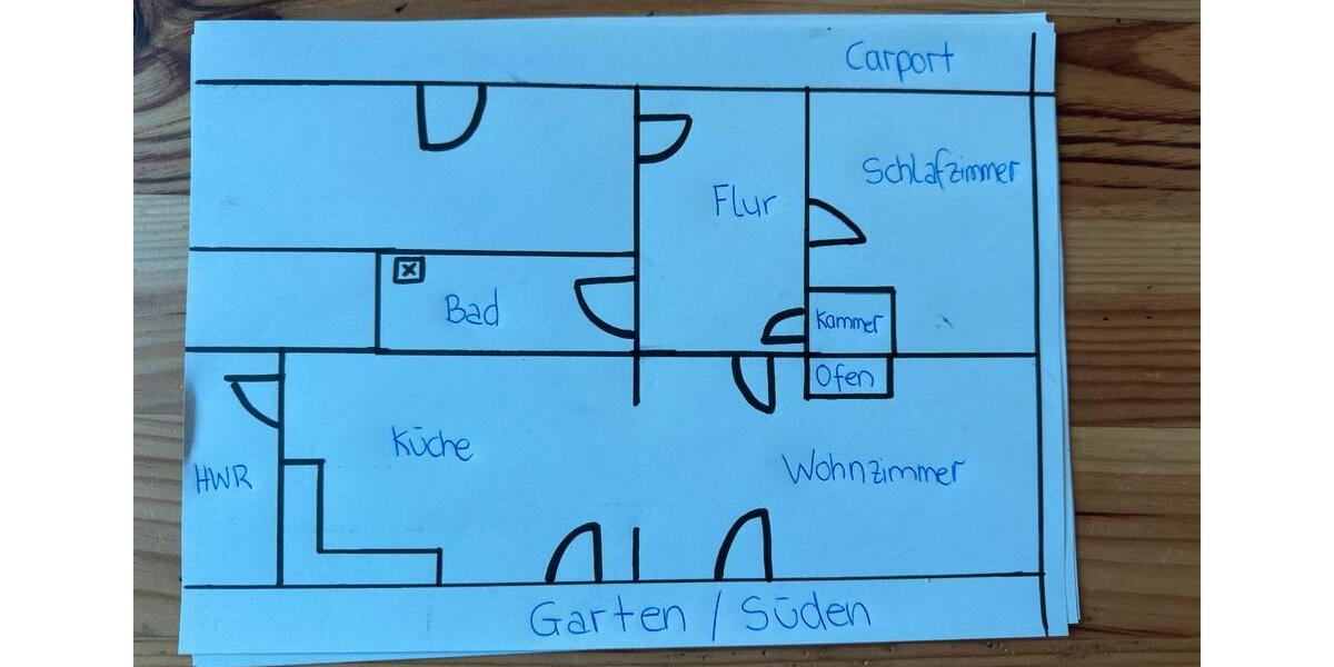 Erdgeschoßwohnung Wensin - 2 Zimmer, 100 m&sup2;, 700&euro; | Angebot:26321628