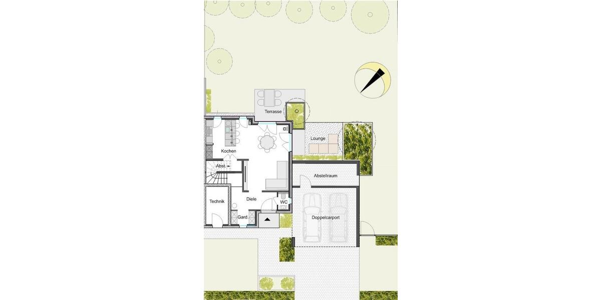 Doppelhaushälfte Tostedt - 3 Zimmer, 127 m&sup2;, 1.995&euro; | Angebot:26225573
