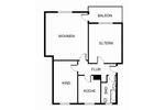 Renovierte 3 - Zimmer Wohnung mit Balkon in modernisierter Wohnanlage!