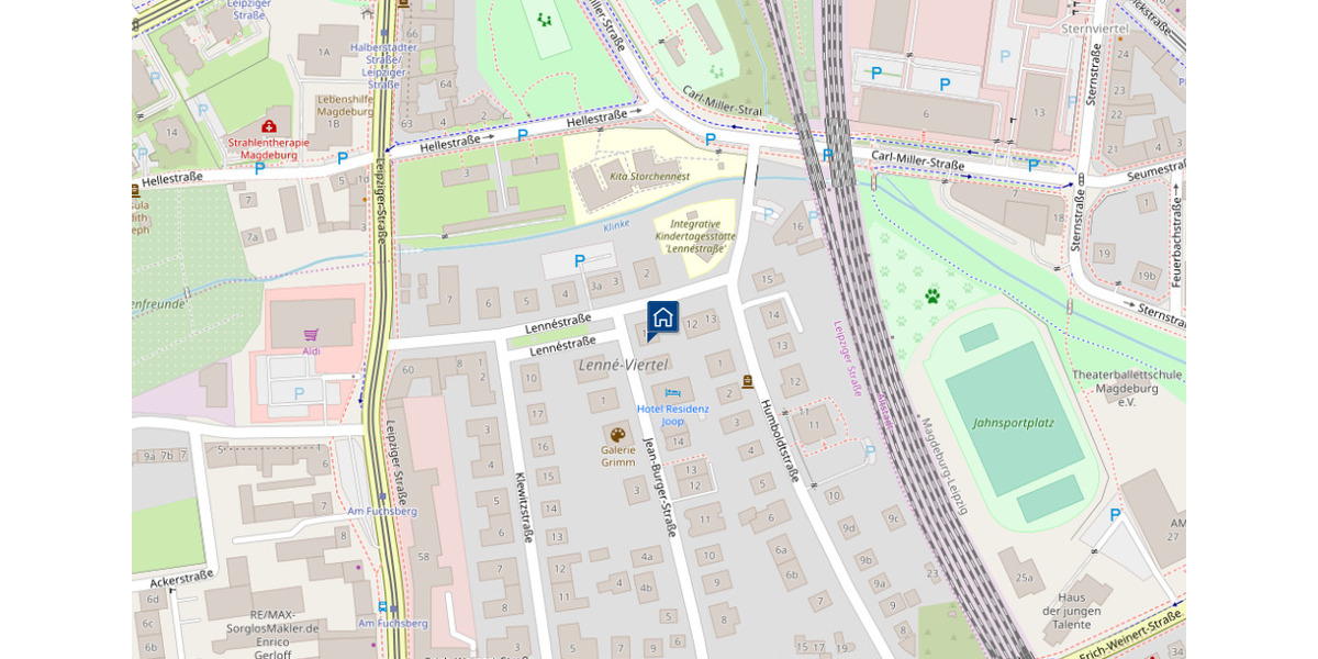 Gewerbeobjekt Magdeburg Leipziger Straße - 450&euro; | Angebot:26234464