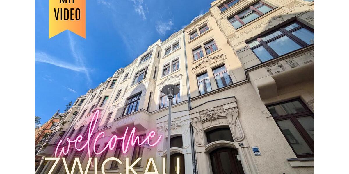 Dachgeschoßwohnung Zwickau - 2 Zimmer, 55 m&sup2;, 270&euro; | Angebot:25267425