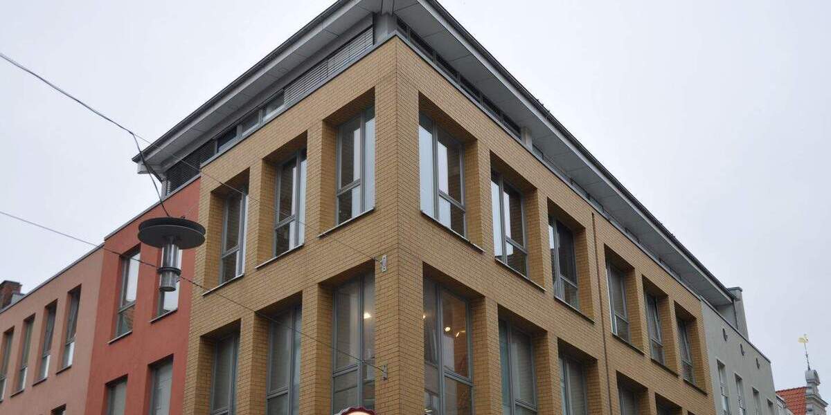 großzügige, 2 Zimmerwohnung in der Stralsunder Altstadt mit Aufzug, EBK & Dachterrasse WE14 2 zimmer