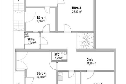 Büro mit großem Potenzial in ruhiger Lage in Flein zu vermieten zimmer