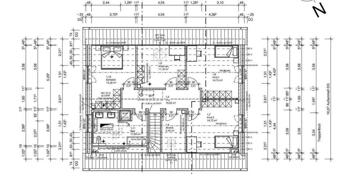 Mehrfamilienhaus, Wohnhaus Drochtersen - 5 Zimmer, 135 m&sup2;, 1.470&euro; | Angebot:25664572