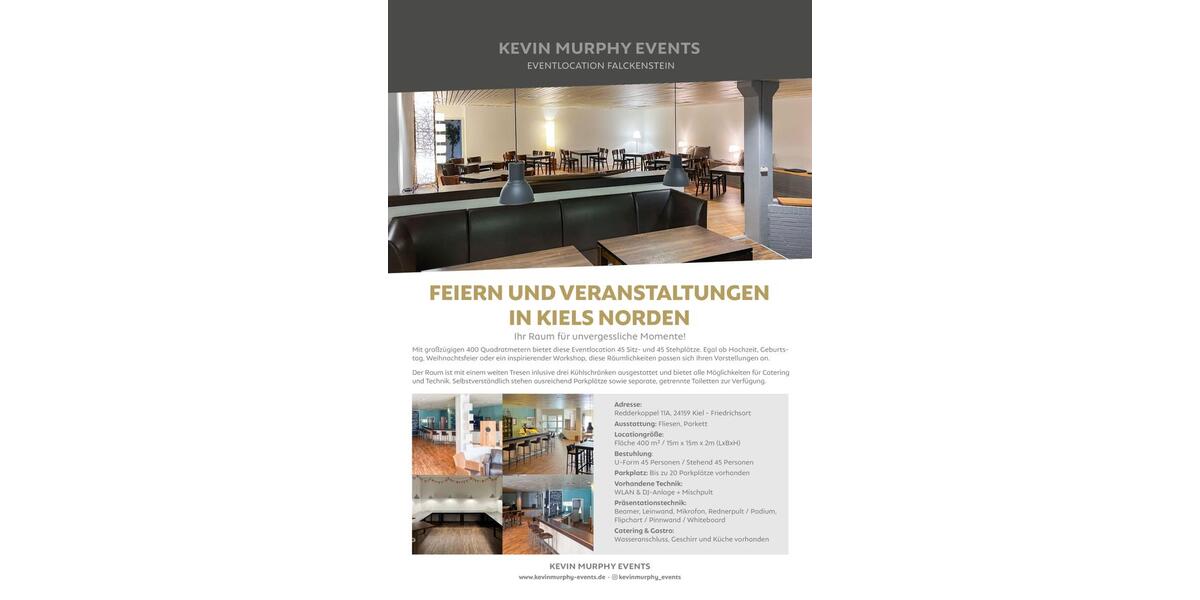 Gewerbeobjekt Kiel Blücherplatz - 500&euro; | Angebot:21568077