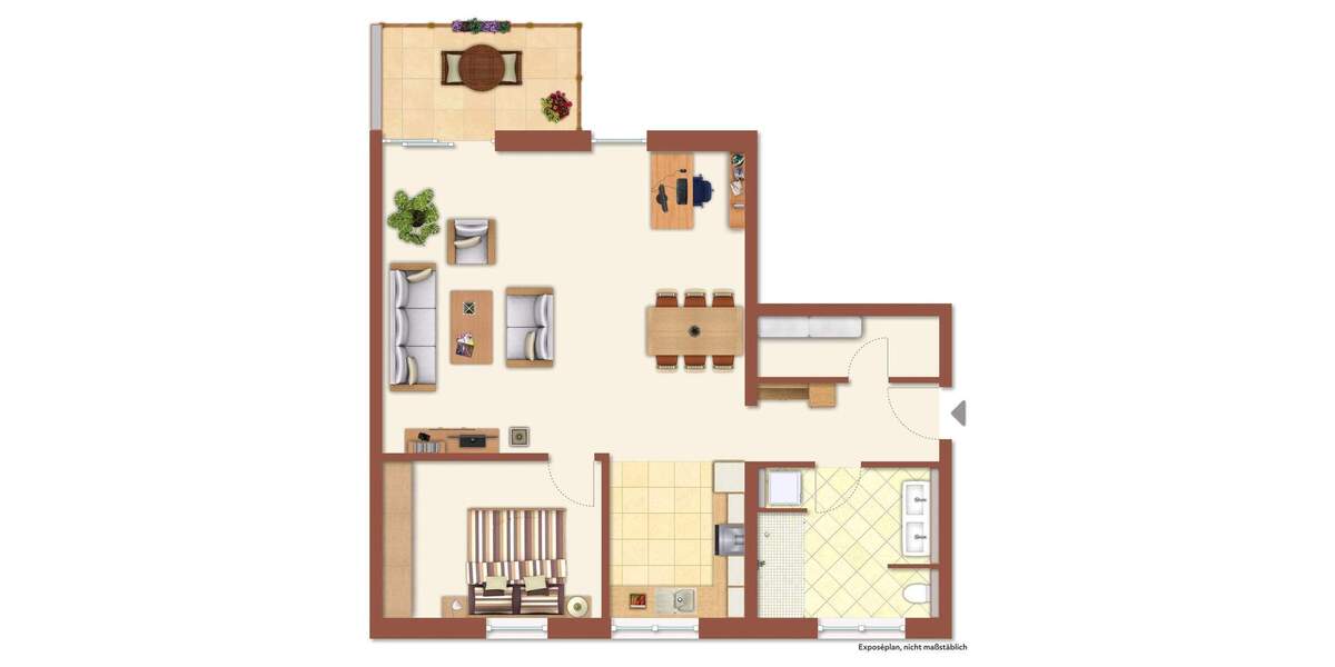 Etagenwohnung Spalt - 2 Zimmer, 79 m&sup2;, 915&euro; | Angebot:25677607