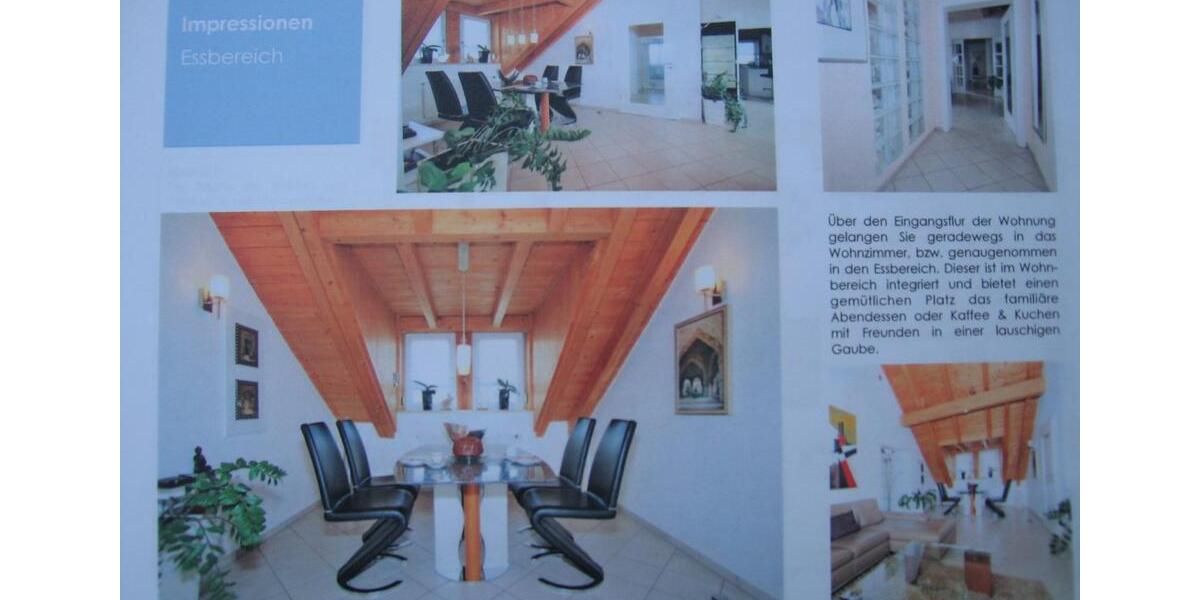 Dachgeschoßwohnung Ingolstadt Nordost - 3 Zimmer, 120 m&sup2;, 1.250&euro; | Angebot:24839704