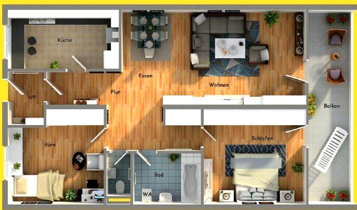 Erdgeschoßwohnung Albstadt Gemarkung Onstmettingen - 3.5 Zimmer, 85 m&sup2;, 990&euro; | Angebot:26625628