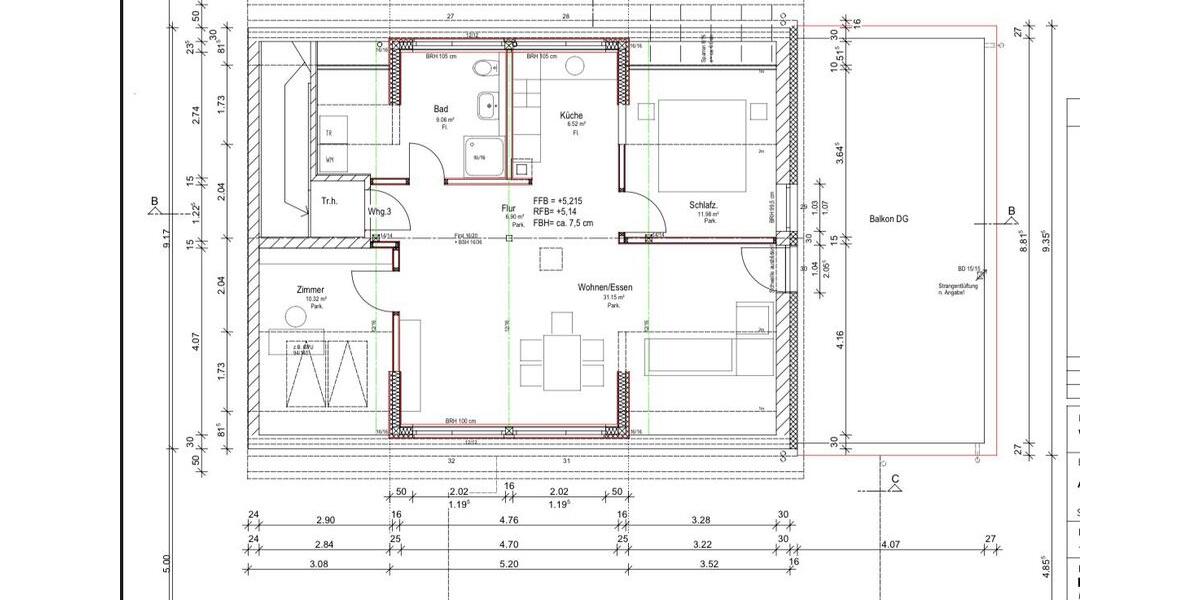 Dachgeschoßwohnung Staufen im Breisgau - 2.5 Zimmer, 66 m&sup2;, 1.260&euro; | Angebot:25087507