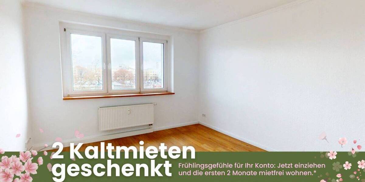 Etagenwohnung Lutherstadt Wittenberg Piesteritz - 3 Zimmer, 58 m&sup2;, 359&euro; | Angebot:26154812