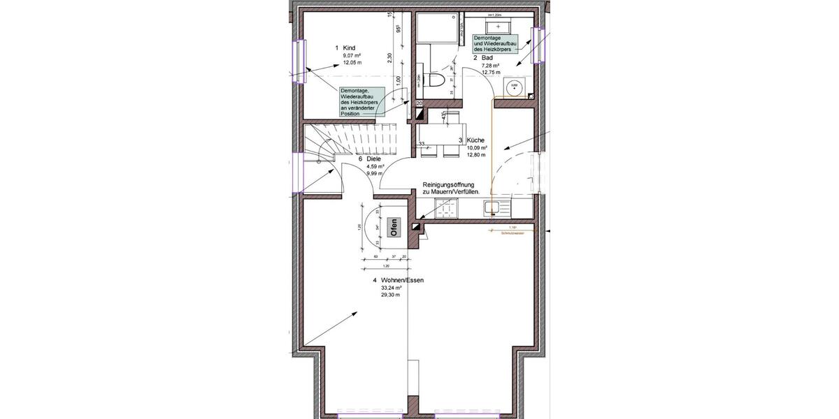 Mehrfamilienhaus, Wohnhaus Lilienthal - 4 Zimmer, 122 m&sup2;, 1.400&euro; | Angebot:26051485