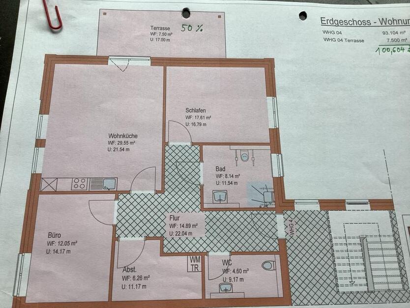 Mietwohnung in Dörpen , 100m2 920€ Kaltmiete