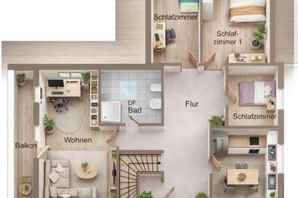 Wohnung Neuenkirchen-Vörden Vörden - 4 Zimmer, 110 m&sup2;, 980&euro; | Angebot:25839690