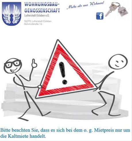Etagenwohnung Eisleben (Lutherstadt) - 3 Zimmer, 56 m&sup2;, 281&euro; | Angebot:26248167