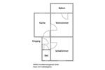 Etagenwohnung Magdeburg Beyendorf-Sohlen - 2 Zimmer, 53 m&sup2;, 310&euro; | Angebot:25364623