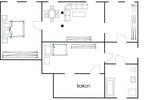 Etagenwohnung Mühlhausen (Thüringen) - 3 Zimmer, 86 m&sup2;, 566&euro; | Angebot:26624702
