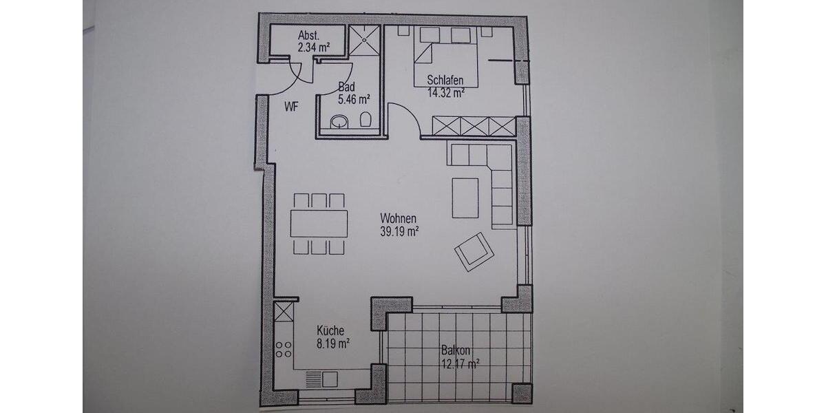 Etagenwohnung Zeven - 2 Zimmer, 75 m&sup2;, 890&euro; | Angebot:26455241