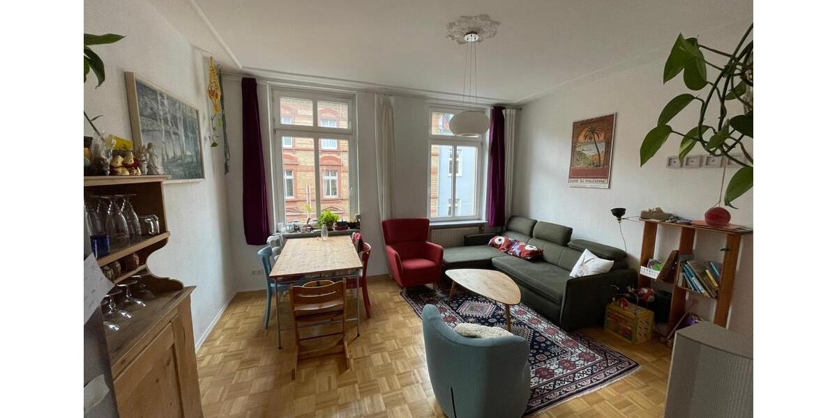 Etagenwohnung Karlsruhe Südstadt - 3 Zimmer, 80 m&sup2;, 950&euro; | Angebot:26256429