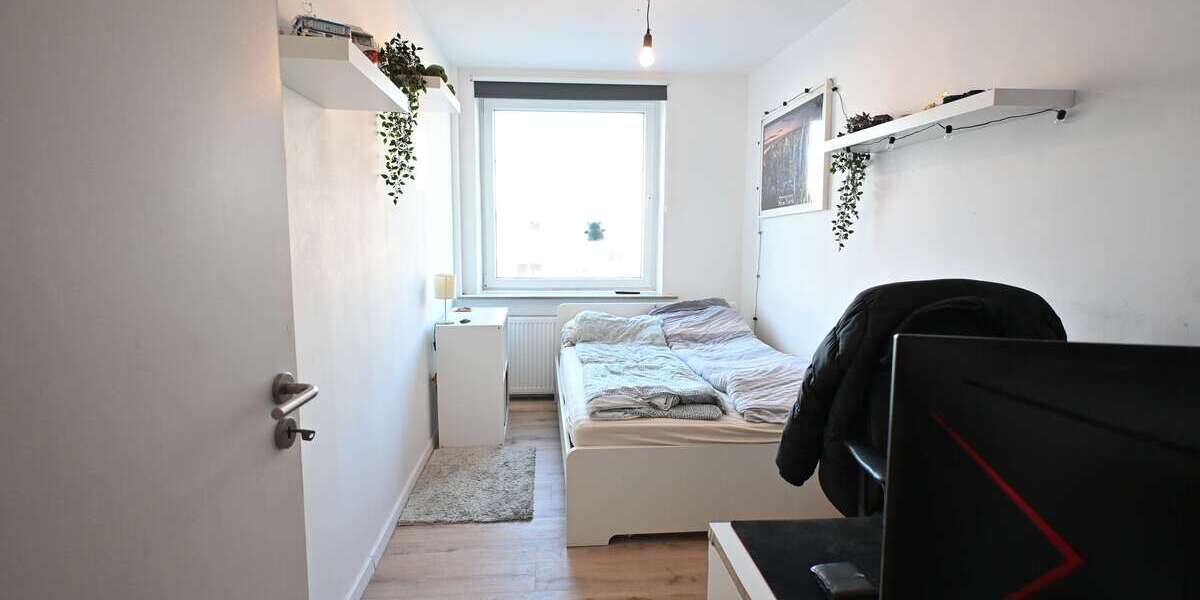 Etagenwohnung Bochum Innenstadt - 3 Zimmer, 82 m&sup2;, 910&euro; | Angebot:25169851