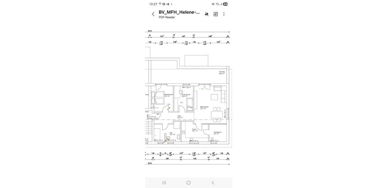 Neubau 3 Zi. Wohnung mit Balkon, Gäste WC in NMS Faldera 3 zimmer