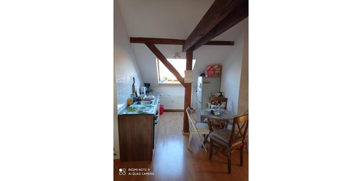 Dachgeschoßwohnung Dessau-Roßlau Roßlau - 2 Zimmer, 50 m&sup2;, 300&euro; | Angebot:26003358
