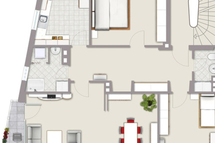 Wohnung Siegen - 3 Zimmer, 119 m&sup2;, 990&euro; | Angebot:25904651