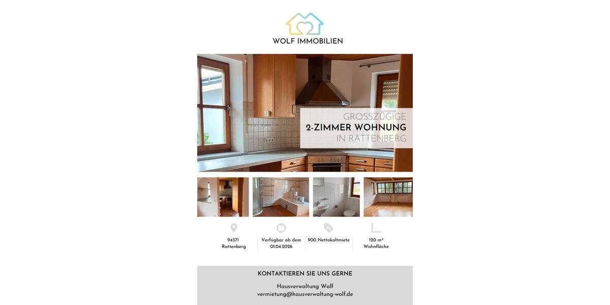 Erdgeschoßwohnung Rattenberg - 2 Zimmer, 120 m&sup2;, 900&euro; | Angebot:25977065