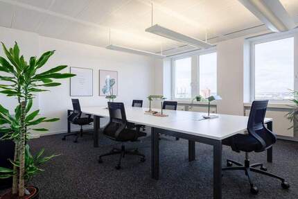 Rivvers Offenbach - Flexible Arbeitsplätze und Büros mit Skylineview - All-in-Miete zimmer