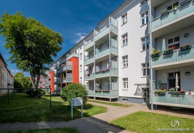 Etagenwohnung Magdeburg Neue Neustadt - 2 Zimmer, 50 m&sup2;, 425&euro; | Angebot:27014691