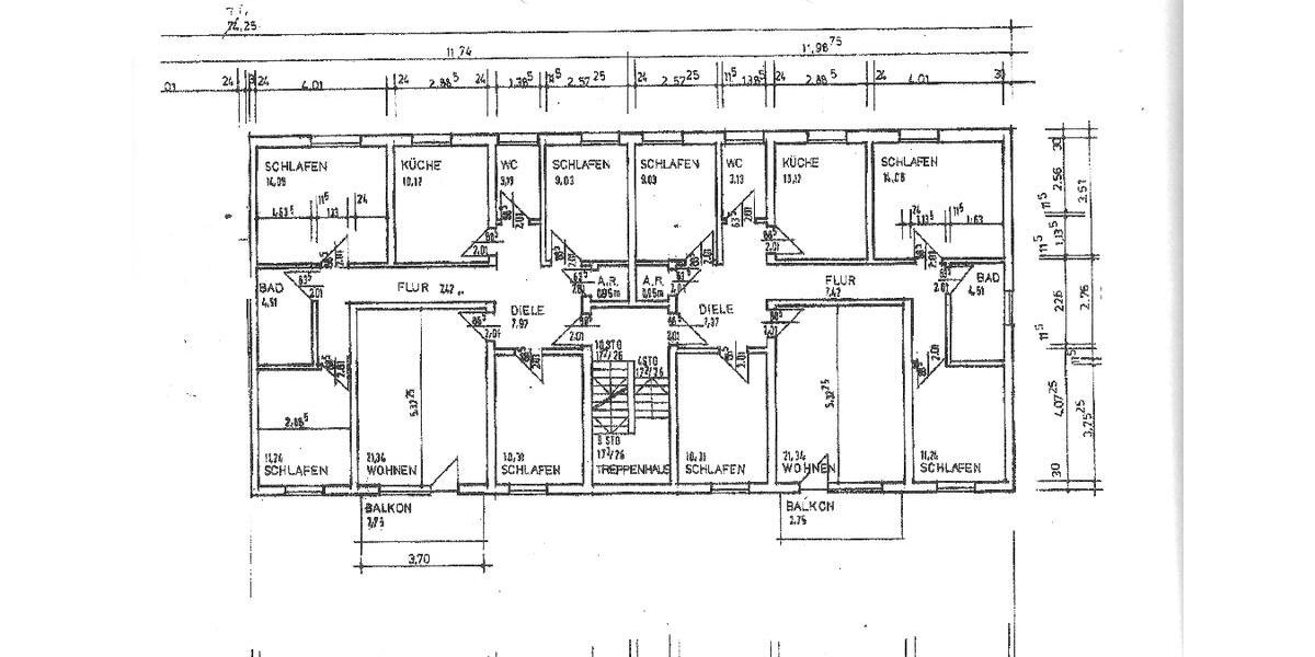 Etagenwohnung Celle Altencelle - 5 Zimmer, 100 m&sup2;, 750&euro; | Angebot:26647051