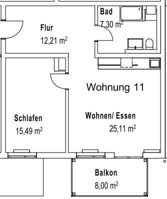 Dachgeschoßwohnung Tauberbischofsheim - 2 Zimmer, 64 m&sup2;, 650&euro; | Angebot:25903797