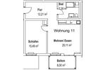 Dachgeschoßwohnung Tauberbischofsheim - 2 Zimmer, 64 m&sup2;, 650&euro; | Angebot:25903797