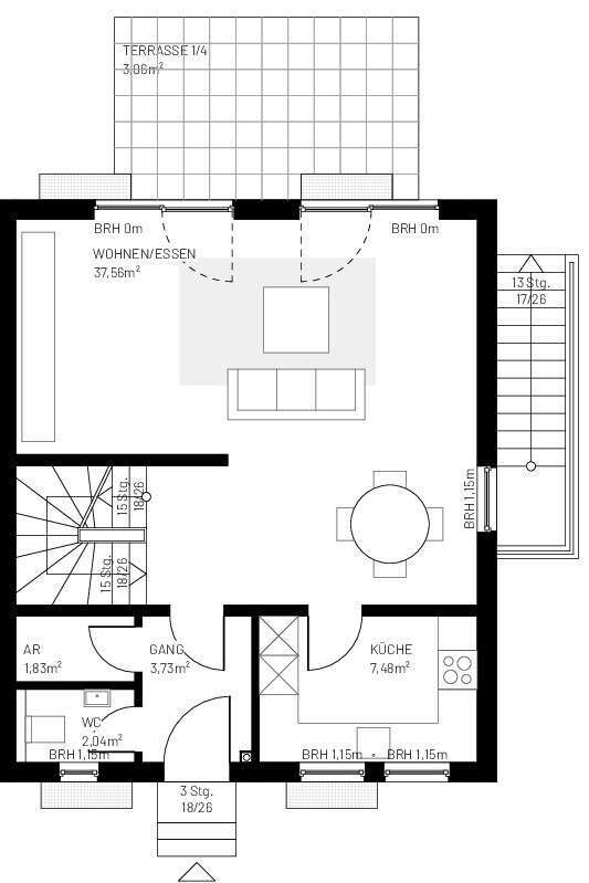 Familien aufgepasst! Schöne Doppelhaushälfte mit Keller + Stellplatz nahe Halle (Saale)! 4 zimmer