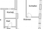 Dachgeschoßwohnung Güstrow - 2 Zimmer, 50 m&sup2;, 335&euro; | Angebot:26565361
