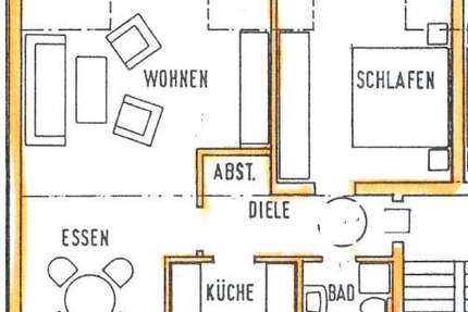 Wohnung Langenfeld Reusrath - 2 Zimmer, 67 m&sup2;, 612&euro; | Angebot:25261292