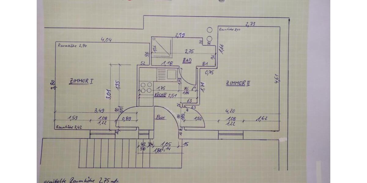 Etagenwohnung Limburg an der Lahn - 3 Zimmer, 50 m&sup2;, 575&euro; | Angebot:25178347