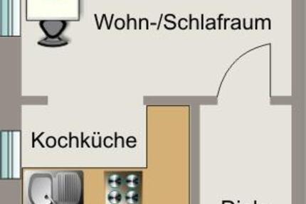 Demnächst frei! 1-Zimmer-Wohnung in Hamm Hamm-Mitte