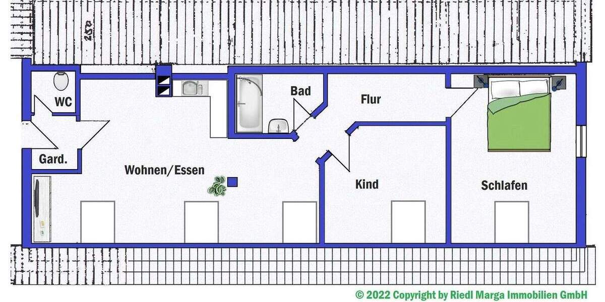 Etagenwohnung Weisendorf - 3 Zimmer, 77 m&sup2;, 700&euro; | Angebot:25728480