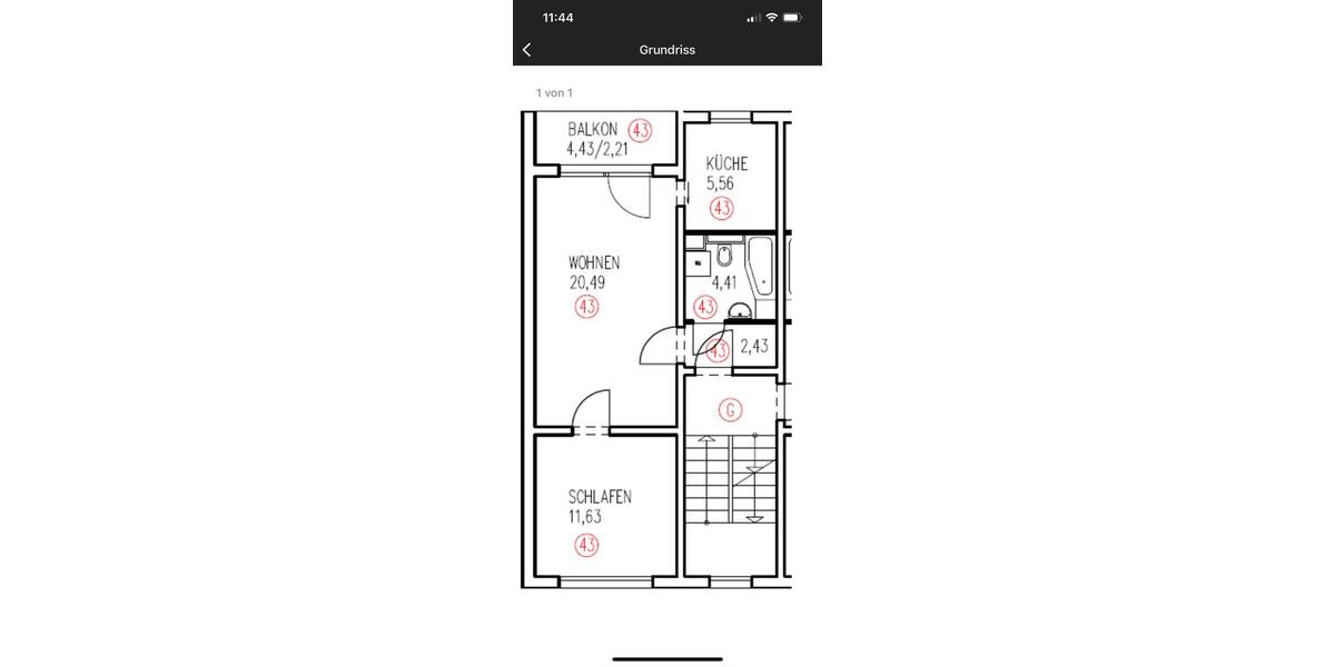 2-Raum Wohnung in Ruhiger Lage in SchneebergNeustädtel 2 zimmer