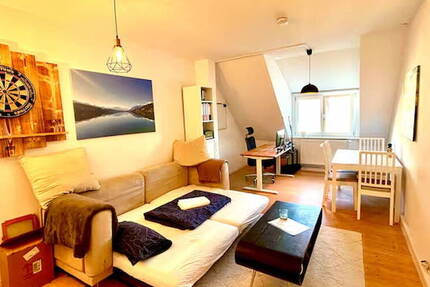 Nachmieter gesucht: 2-Zimmer Dachgeschoss Wohnung direkt an der Isar